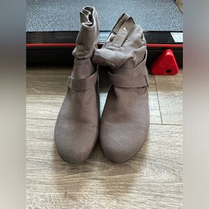 Grey Ankle Booties